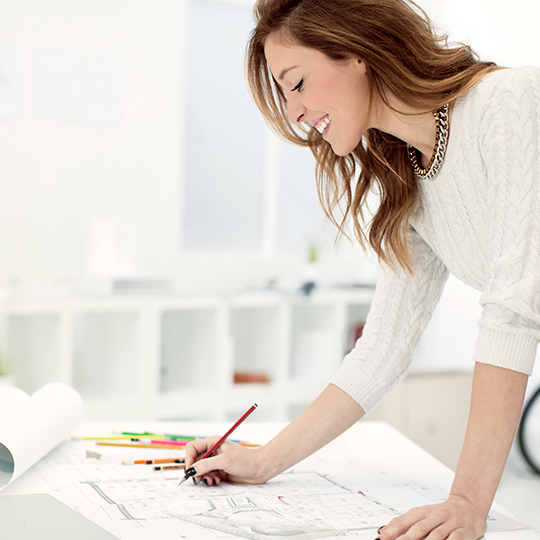 women writing on paper