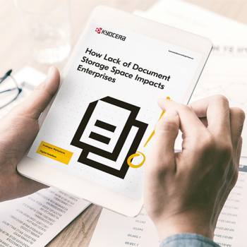 How lack of document storage space impacts enterprises | Kyocera 